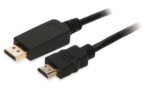 DisplayPort to HDMI Cable - 1 Metre