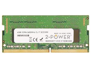 Memory 4GB DDR4 2400MHz CL17 SODIMM (2P-CT4G4SFS824A)