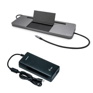 Docking Station  USB-c Metal Ergonomic  - Power Delivery 112w With Enclosed 100 W Adapter Uk