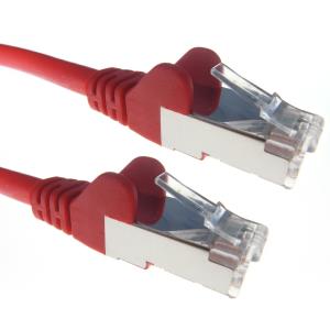 Stranded Snagless Network Cable 3m Rj45 CAT6a Sstp Red
