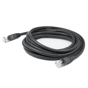 Network Patch Cable Cat5e - Rj-45 (male) To Rj-45 (male) - Utp Snagless - Black - 5m
