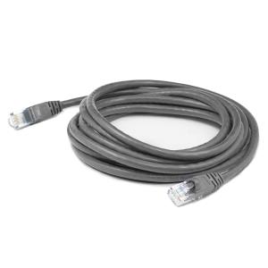 Network Patch Cable CAT6a - Rj-45 (male) To Rj-45 (male) - Utp Pvc Snagless Straight Booted - Grey - 2m