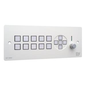 10 Button Keypad Controller Ethernet Rs232/ir Uk 3-g Wh Face