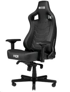 Elite Gaming Chair Black Leather Edition