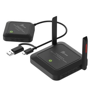 Wireless Extender For USB Cameras/ Microphones/ Speakers - Black